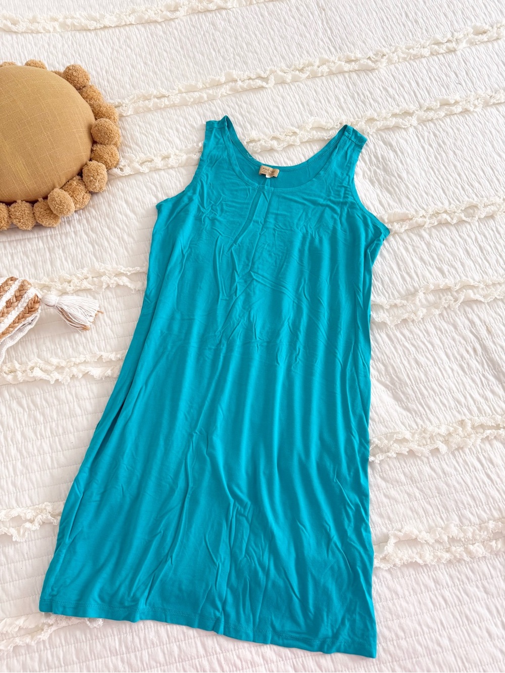 Teal dress